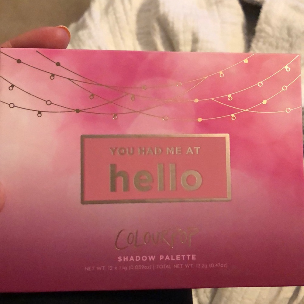 Colourpop You Had Me At Hello Palette